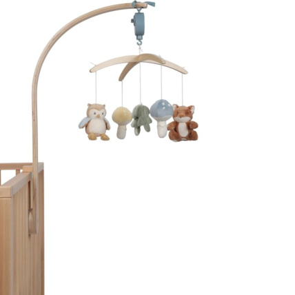 Avis Mobile musical en bois FSC Forest Friends LITTLE DUTCH 1