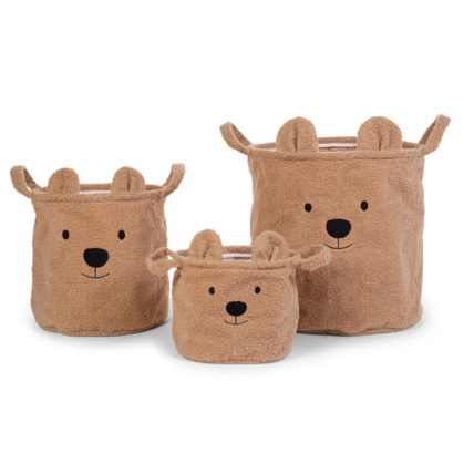 Avis Set de 3 paniers Teddy Childhome 1