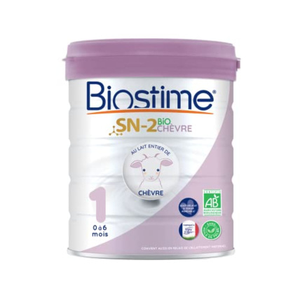 Avis Lait de chèvre 1er âge BIOSTIME 1