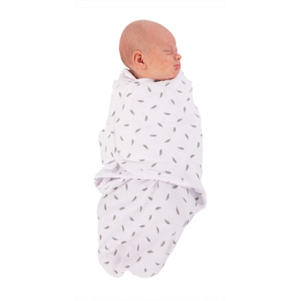 Avis B-couverture emmaillotage Plumes BO JUNGLE 2