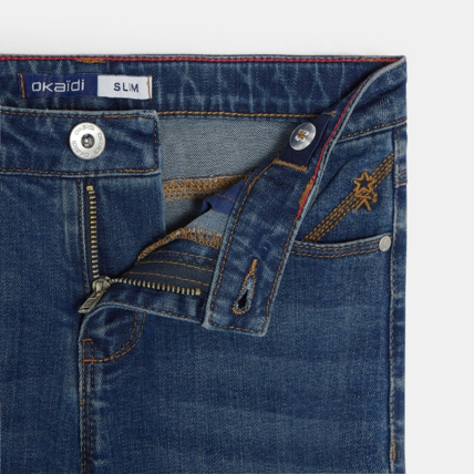 Avis Jean slim bleu fille OKAIDI 4