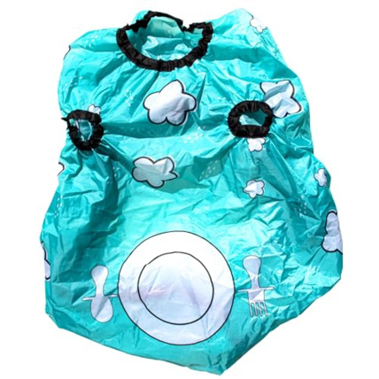 Avis Bavoir intégral couvrant bébé et chaise haute Grabease 1