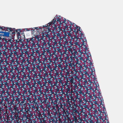 Avis Robe évasée en velours imprimé OKAIDI 3