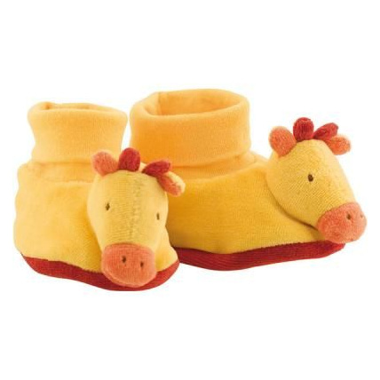 Avis Chaussons bébé girafe les loustics moulin Roty 1