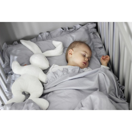 Avis Housse de couette Gris Clair avec Volants Mon Lit Cabane 4