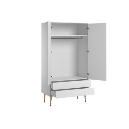 Avis Armoire 2 portes 2 tiroirs BOSQUE NATEO CONCEPT 4