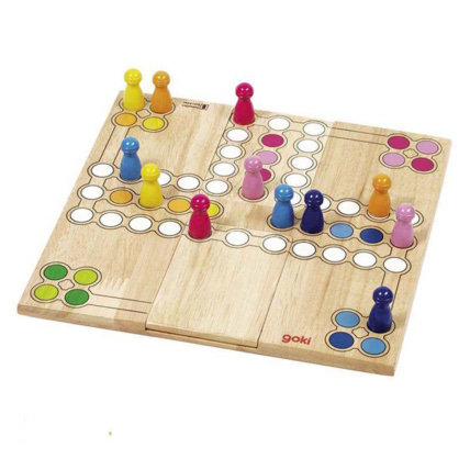 Avis Jeu de ludo Petits chevaux en bois GOKI 1