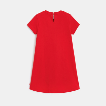 Avis Robe à col collerette rouge fille OKAIDI 2