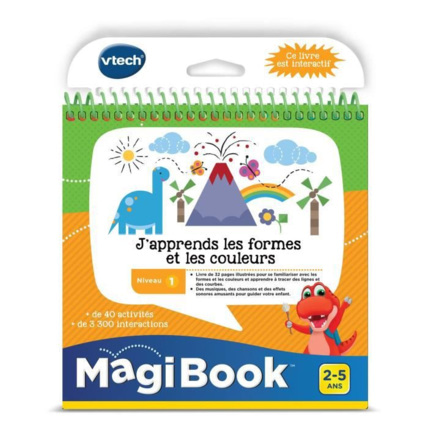 Avis Magibook - J'apprends les formes et les couleurs VTech 1