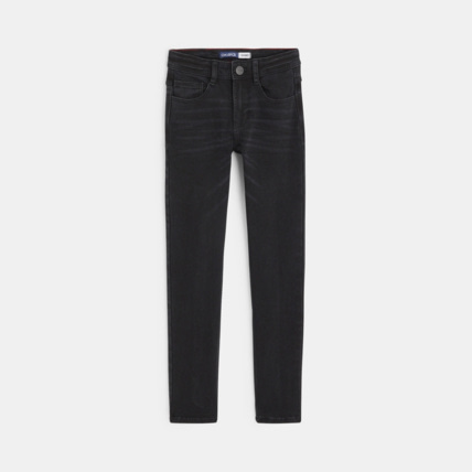 Avis Jean skinny bi-stretch à effet délavé garçon OKAIDI 1
