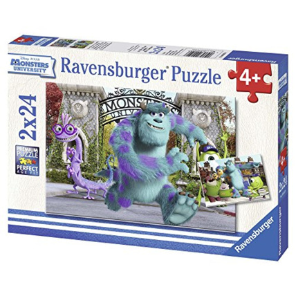 Avis Puzzle -  Université des monstres academy - 2x24 pièces RAVENSBURGER 1