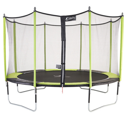 Avis Trampoline de jardin 365 cm + filet de sécurité JUMPI  Kangui 1