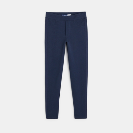 Avis Jegging uni en jersey milano bleu fille OKAIDI 1
