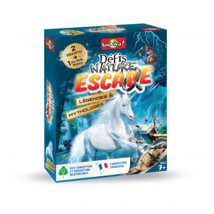 Avis Jeu éducatif Défis Nature Escape - Légendes et mythologie BIOVIVA 1