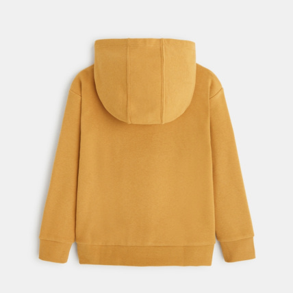 Avis Sweat-shirt à capuche uni marron garçon OKAIDI 4