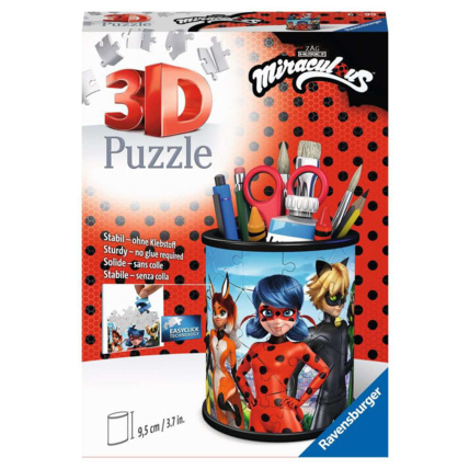 Avis Puzzle Pot à crayons - Miraculous - de 6 ans RAVENSBURGER 1