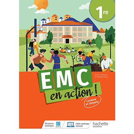 Avis Cahier EMC en action ! 1re - cahier élève - Ed. 2023 Hachette Éducation 1