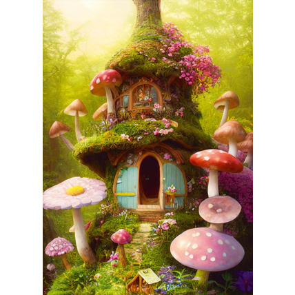 Avis Puzzle Maison Champignon ALIPSON PUZZLE 1