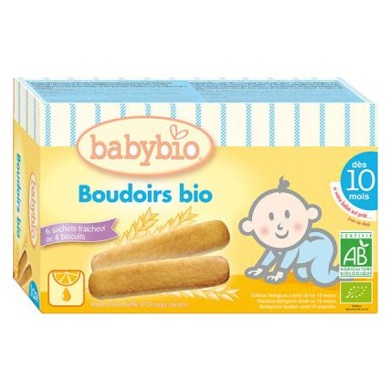 Biscuits bébé pépites chocolat 18 mois CARREFOUR BABY BIO