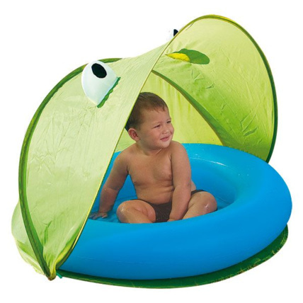 Avis Piscine Bébé Pop Up anti UV LOGITOYS 1