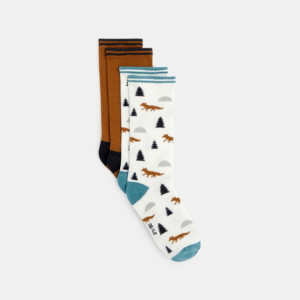 Avis Chaussettes fantaisie (lot de 2) orange garçon OKAIDI 1