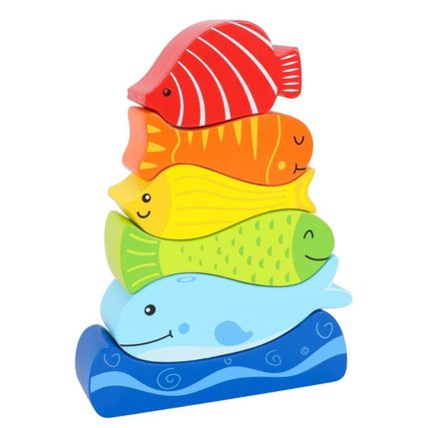 Avis Jouet en bois Poissons à empiler   L'ATELIER DU BOIS 1