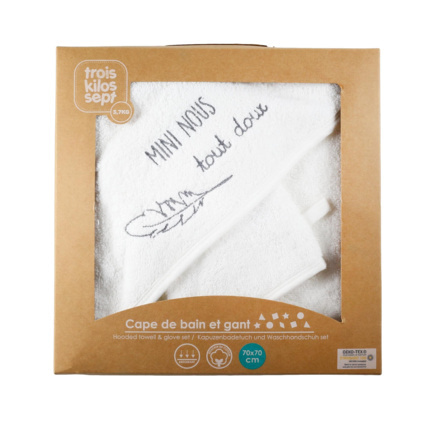 Avis Sortie de bain bébé Trois Kilos Sept 4