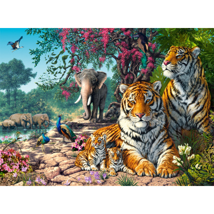 Avis Puzzle Le Sanctuaire des Tigres CASTORLAND 1