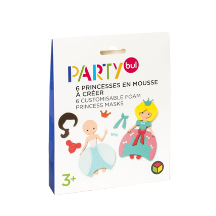 Avis 6 princesses en mousse à créer Oxybul 1