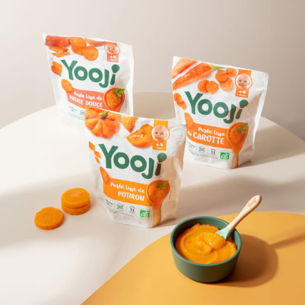 Avis Purées lisses de légumes oranges Yooji 1