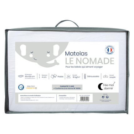Avis Matelas pliant Le Nomade FEE MOI DORMIR 3