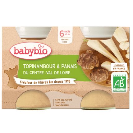 Avis Topinambour et Panais du Val de Loire Babybio 1