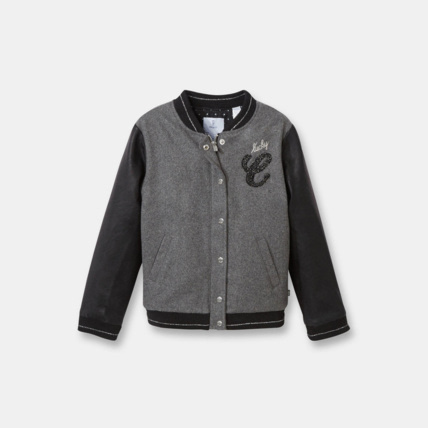 Avis Teddy bi-matière noir fille OKAIDI 1