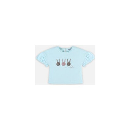 Avis T-shirt manches courtes bouffantes NOUKIE'S 1