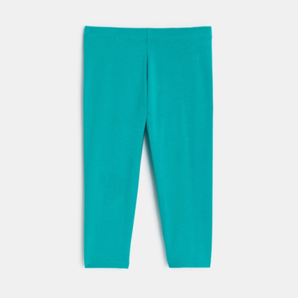 Avis Legging court en jersey vert fille OKAIDI 2