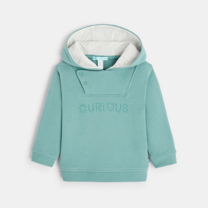 Avis Sweat molleton à capuche vert OBAÏBI 1