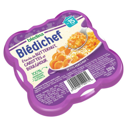 Avis BLEDICHEF Etuvée de butternut, carottes et boulghour Blédina 3