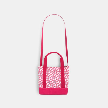 Avis Sac en toile imprimée rose fille OKAIDI 3