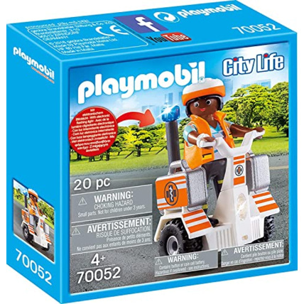 Avis Playmobil City Life - Secouriste et gyropode PLAYMOBIL 1