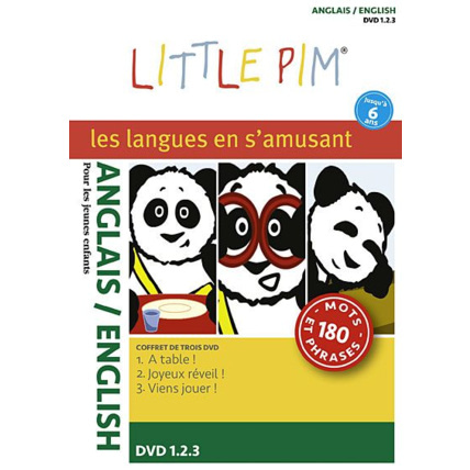Avis Coffret 3 DVD Langues Little Pim LITTLE PIM 1