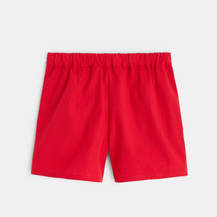 Avis Short chic et uni rouge fille OKAIDI 4