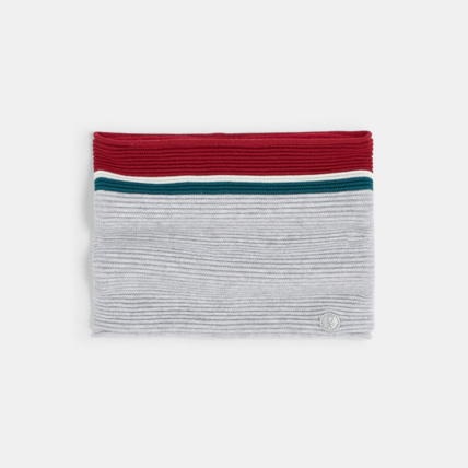 Avis Snood rayé gris fille OKAIDI 1