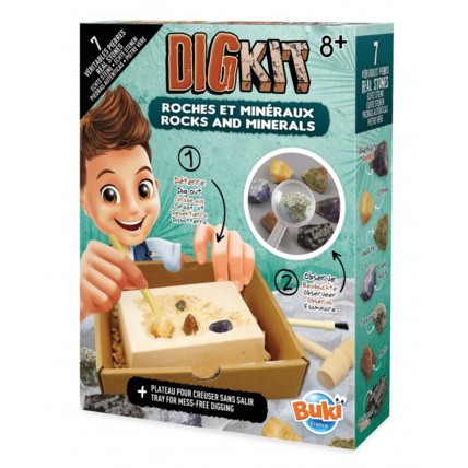 Avis Dig kit - roches et minéraux Buki France 1