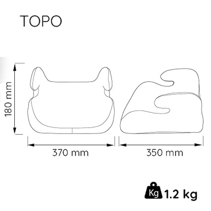 Avis Siège auto rehausseur bas TOPO Nania 6
