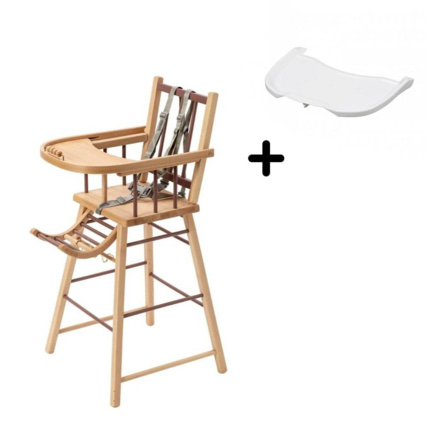 Avis Pack chaise haute André hybride et sa tablette COMBELLE 6