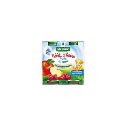 Avis BLEDI A BOIRE Pommes framboises 2x20 cl dès 4 mois Blédina 1