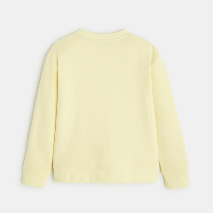 Avis Sweat-shirt à message jaune garçon OKAIDI 4