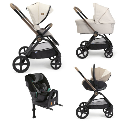 Avis Poussette Trio Mysa avec siège auto First-seat et Fullseat 360 avec Base Chicco 1