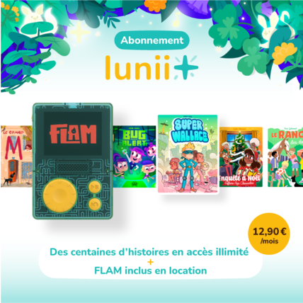 Avis Abonnement Lunii+ avec FLAM en location Lunii 1