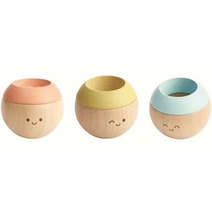 Avis Têtes sensorielles en bois Pastel PLAN TOYS 1